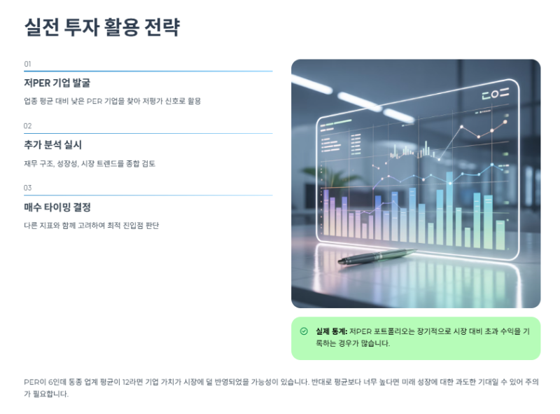 PER 계산법과 활용 전략 도움돼요! 이미지 4